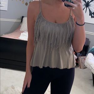 Fringe top